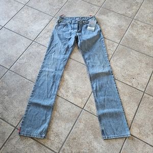 Prada Blue Old jeans size 42 NWT